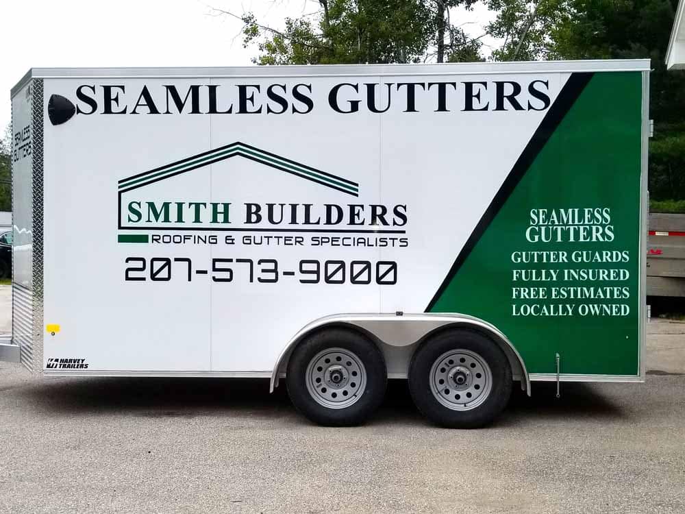 Seamless Gutters Smith Builders Roofing